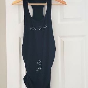 Yoga For Two black tank L